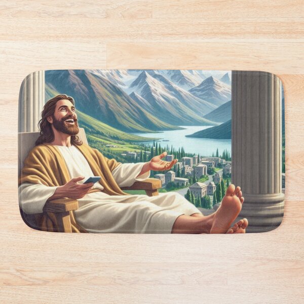 Item preview, Jesus taking a break designed and sold by JesusClub.