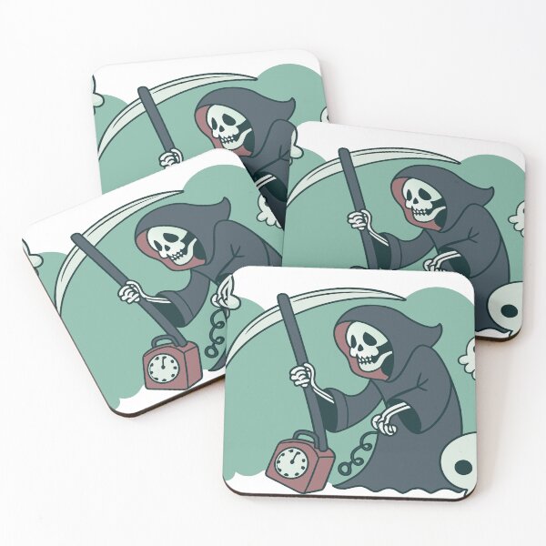 Item preview, Grim Reaper Hotline Illustration designed and sold by AL AMIN.