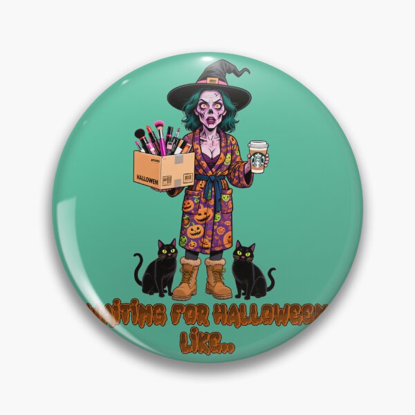 Item preview, Halloween Zombie Skeleton Sugar Skull Dia de los Muertos designed and sold by WHITE FLAME PRINTS.