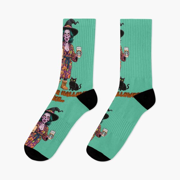 Item preview, Halloween Zombie Skeleton Sugar Skull Dia de los Muertos designed and sold by WHITE FLAME PRINTS.