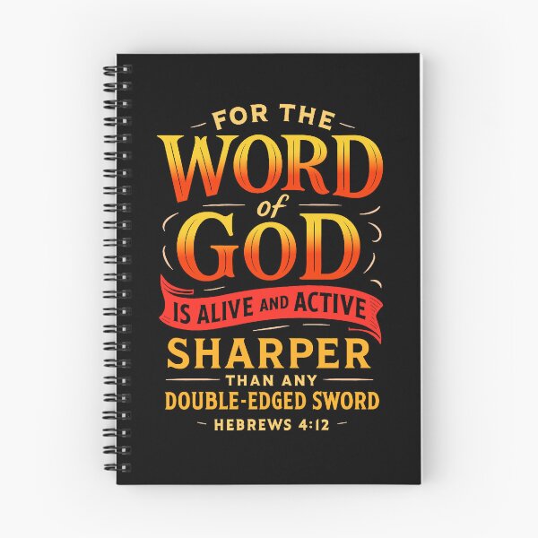Item preview, Hebrews 4:12 For The Word of God is Alive and Active designed and sold by plushism.