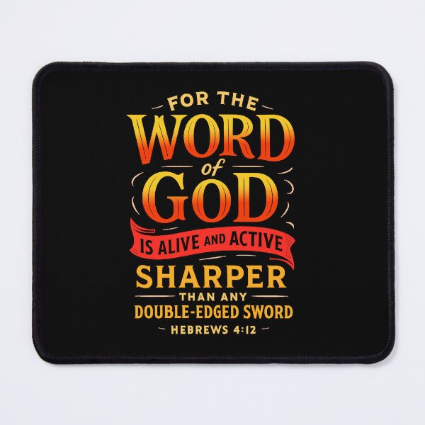 Item preview, Hebrews 4:12 For The Word of God is Alive and Active designed and sold by plushism.