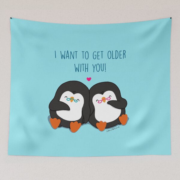 Item preview, I want to get older with you designed and sold by julianamotzko.