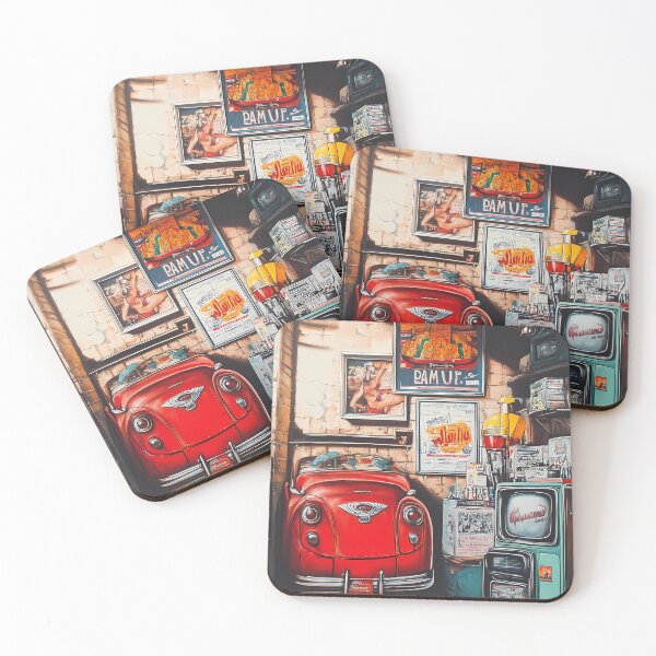 Item preview, Retro Detailed - Vintage Advertising Art designed and sold by MidArtForge.