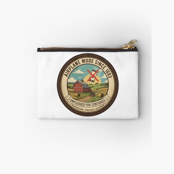 Item preview, Airplane Mode Since 1693 - Unplugged for Centuries - Funny Amish Digital Detox designed and sold by RedDelaney.