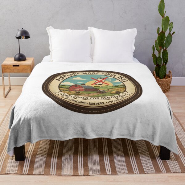 Item preview, Airplane Mode Since 1693 - Unplugged for Centuries - Funny Amish Digital Detox designed and sold by RedDelaney.