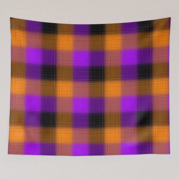 Item preview, Overlapping Plaid: Halloween designed and sold by SarahJosArt.