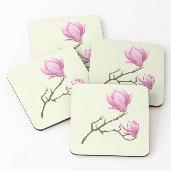Item preview, Magnolia Blossom Botanical Art - Floral Wall Print designed and sold by Fiurdelin.