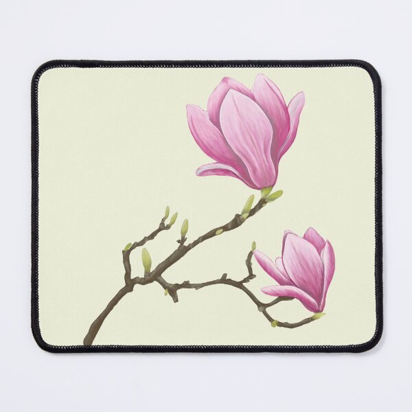 Item preview, Magnolia Blossom Botanical Art - Floral Wall Print designed and sold by Fiurdelin.
