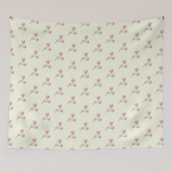 Item preview, Magnolia Blossom Botanical Art - Floral Wall Print designed and sold by Fiurdelin.