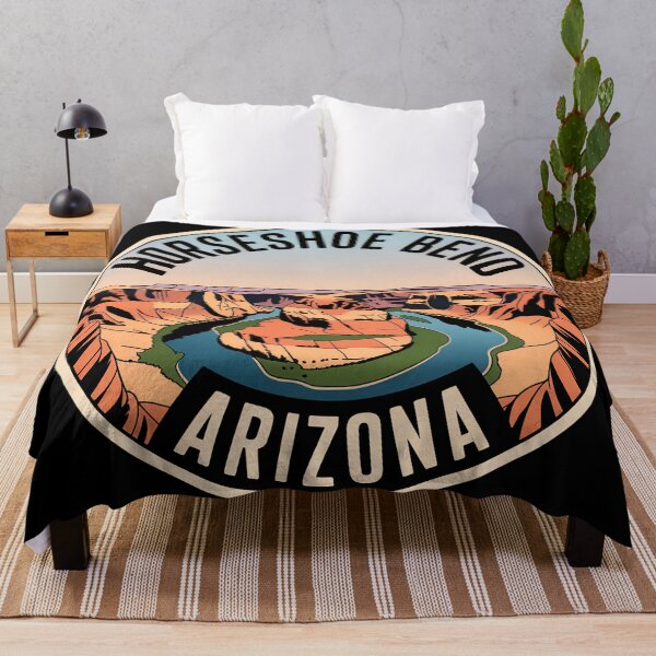 Item preview, Horseshoe Bend Arizona Vintage Travel designed and sold by VividOrganica.