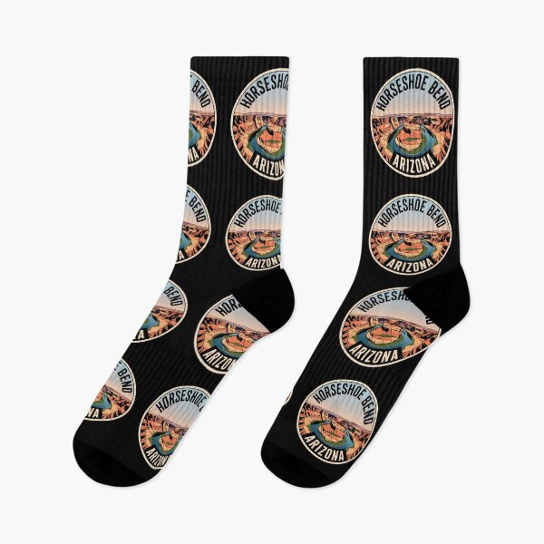 Item preview, Horseshoe Bend Arizona Vintage Travel  designed and sold by VividOrganica.
