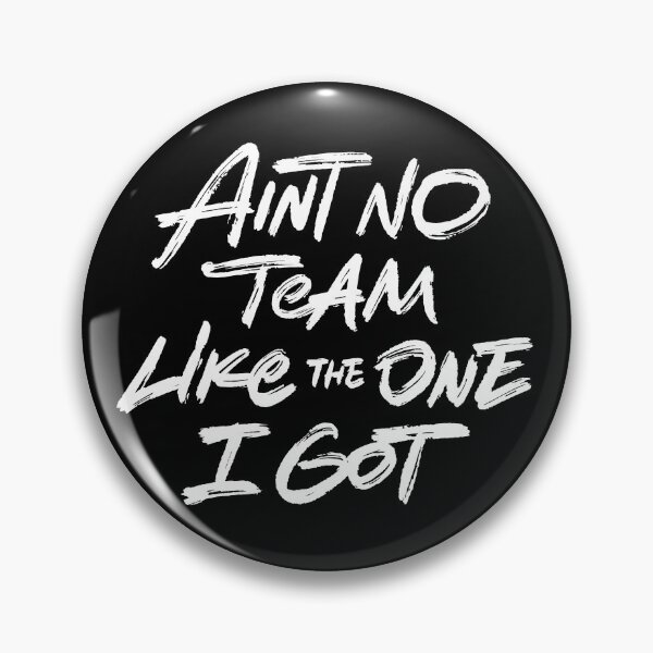 Item preview, Ain't No Team Like One I Got designed and sold by Zagach Letters.