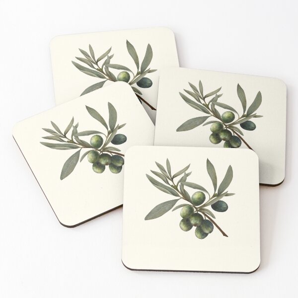 Item preview, Olive Branch Botanical Print - Mediterranean Art designed and sold by Fiurdelin.