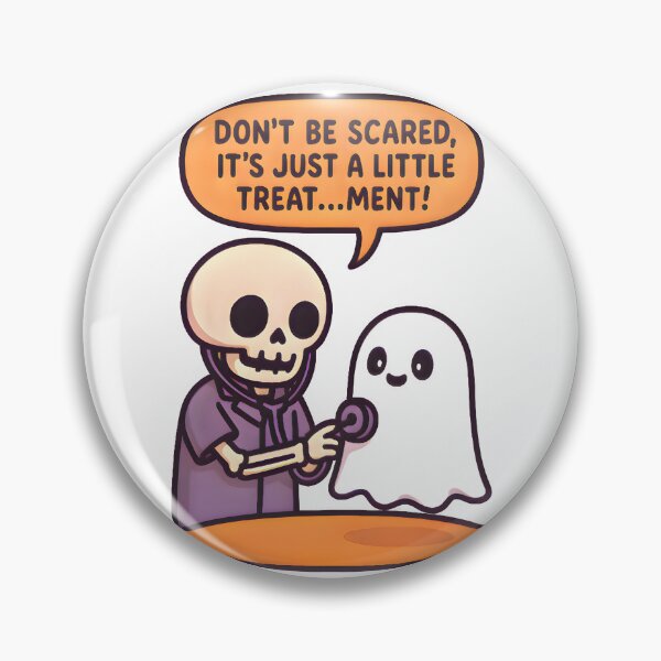 Item preview, Trick or Treat...ment – Ghostly Checkup designed and sold by Bettybee00.