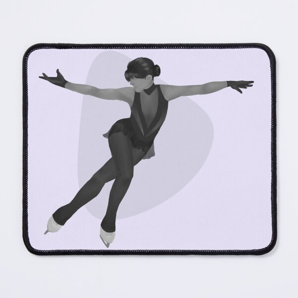 Item preview, Greyscale Figure Skater designed and sold by DukkyDuck.