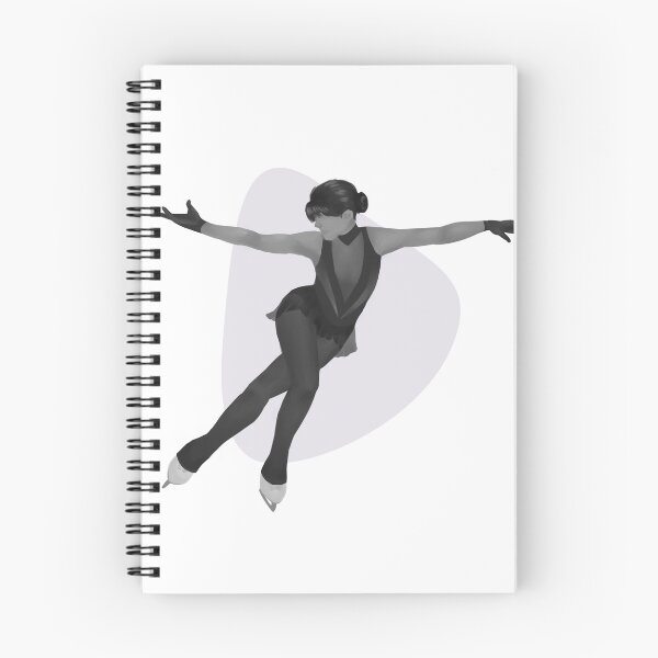 Item preview, Greyscale Figure Skater designed and sold by DukkyDuck.