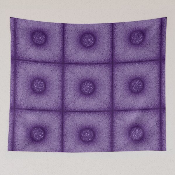 Item preview, Pattern of "Poof" tile in amethyst color designed and sold by Cherevan.