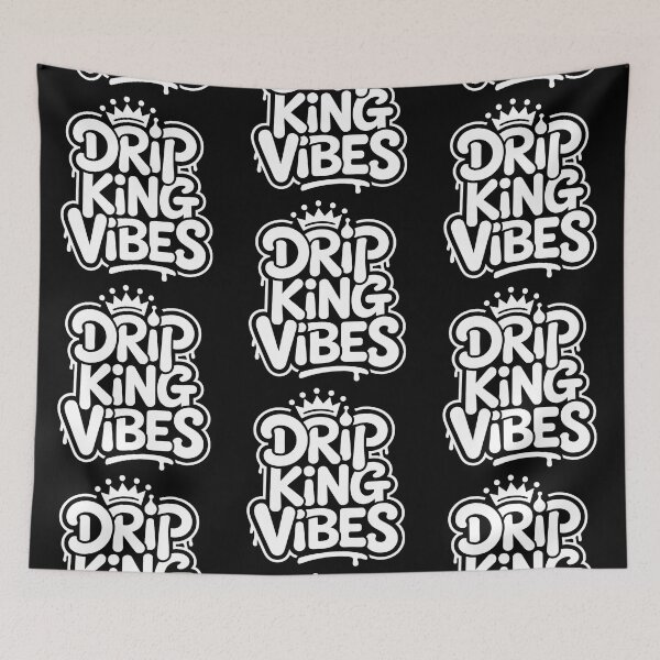 Item preview, Drip King Vibes designed and sold by PlanetMarker.