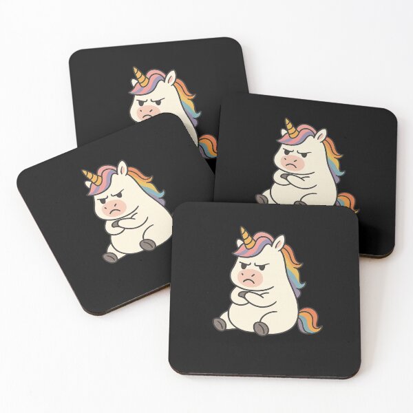 Item preview, Grumpy Unicorn - Funny Comic Design designed and sold by mandigooo.