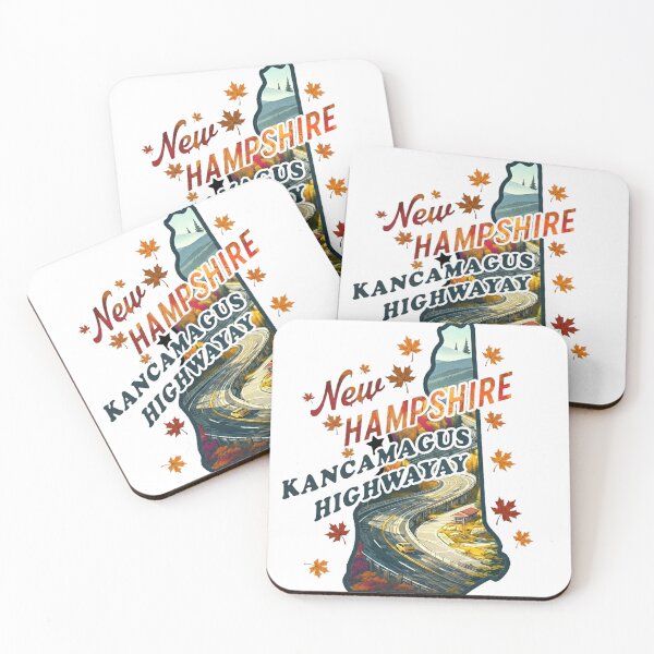 Item preview, Kancamagus Highway New Hampshire - Travel Art designed and sold by vectcd.