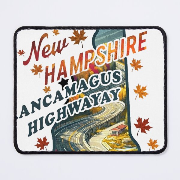 Item preview, Kancamagus Highway New Hampshire - Travel Art designed and sold by vectcd.