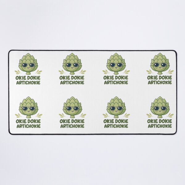 Item preview, Okie Dokie Artichokie Funny Pun | Cute Smiling Artichoke designed and sold by VividOrganica.