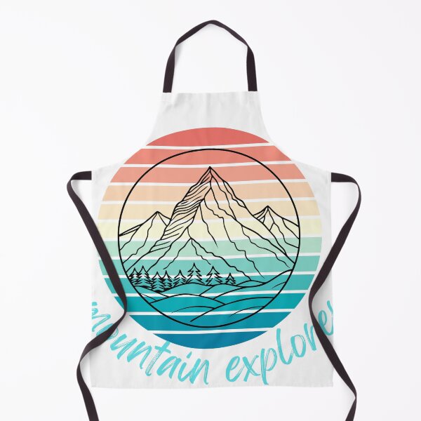 Item preview, mountain explorer sunset retro designed and sold by Art.by.D.