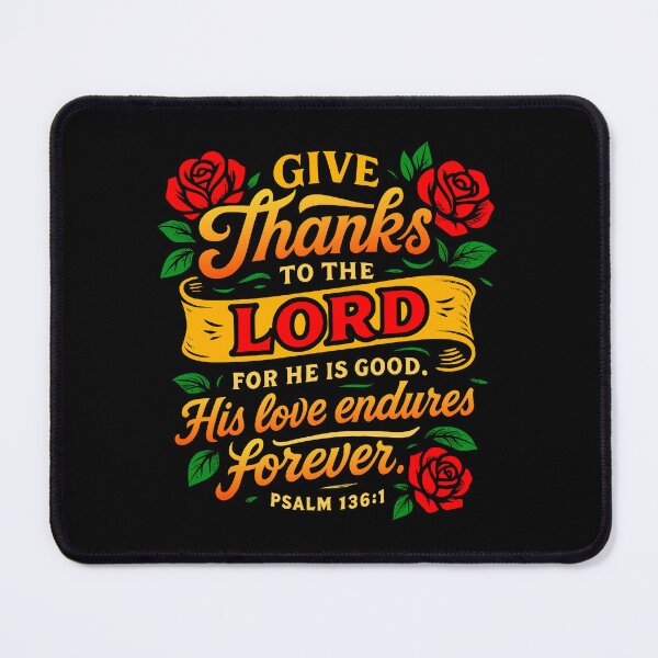 Item preview, Psalm 136:1 Give Thanks to the LORD designed and sold by plushism.