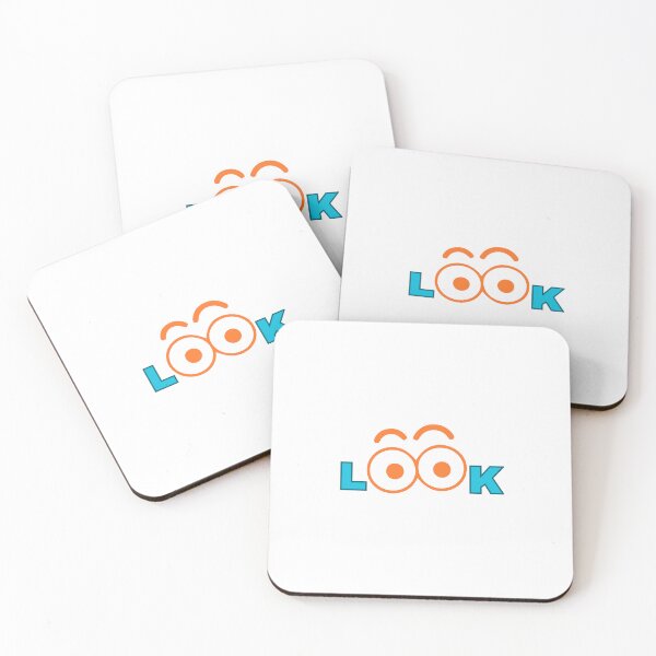Item preview, Look Word Art with Eyes Design designed and sold by CleanDecor.