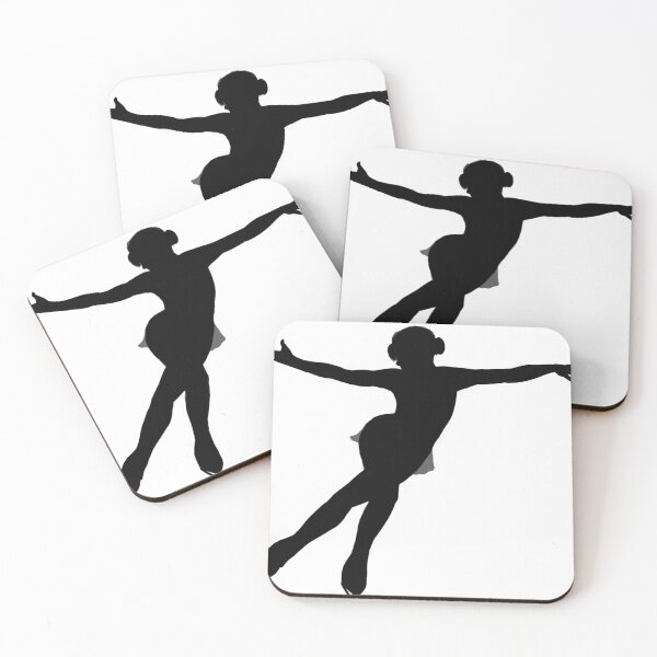 Item preview, Silhouette of Figure Skater designed and sold by DukkyDuck.