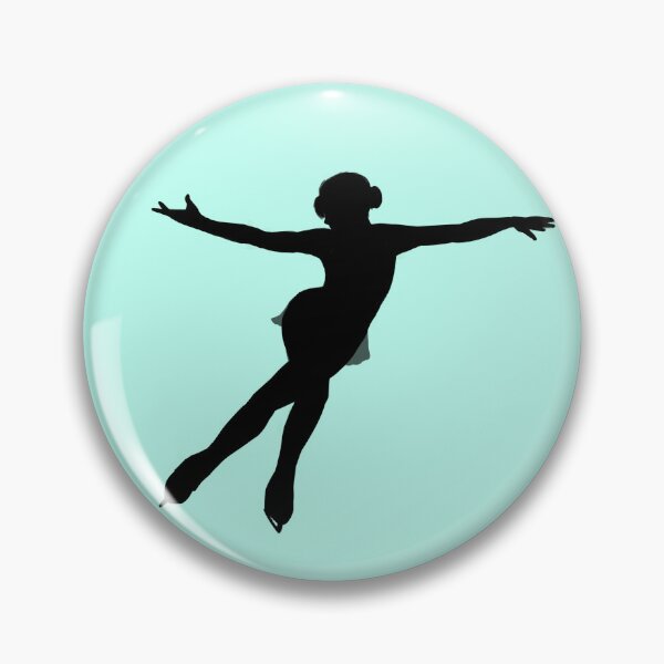 Item preview, Silhouette of Figure Skater designed and sold by DukkyDuck.