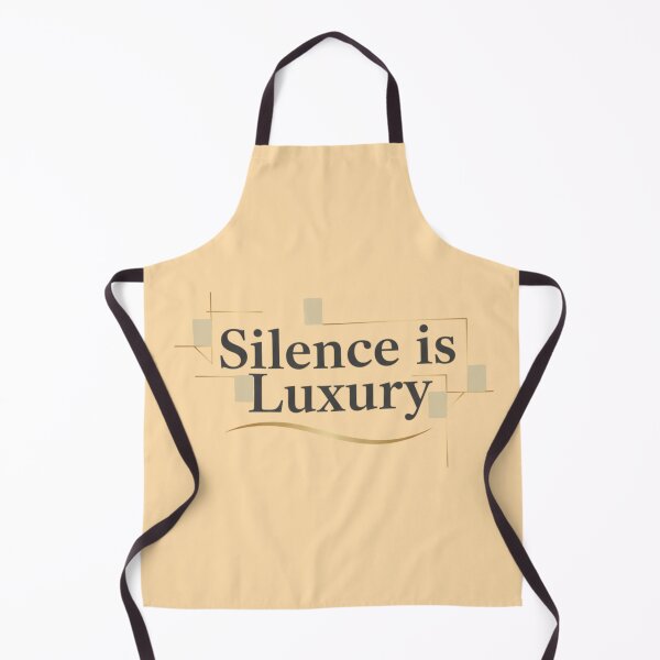 Item preview, Silence Is Luxury designed and sold by MedIA-store.