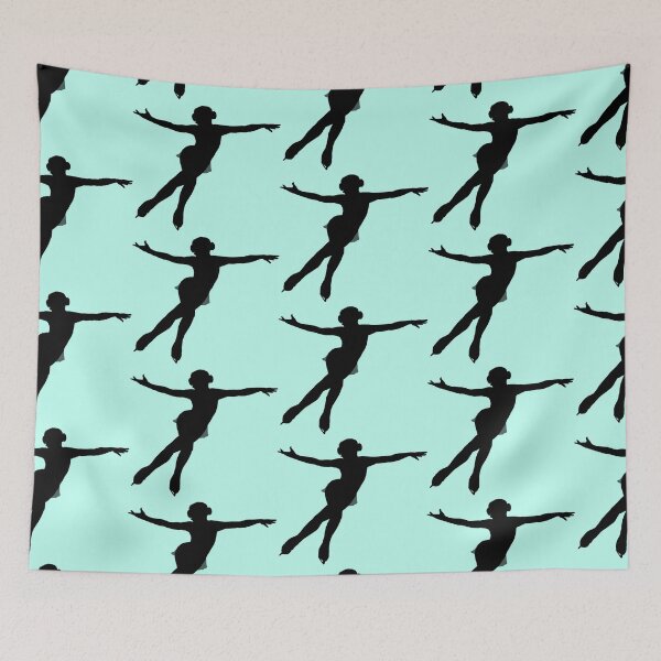 Item preview, Silhouette of Figure Skater designed and sold by DukkyDuck.