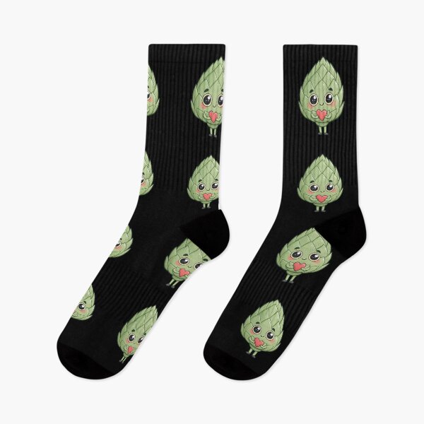 Item preview, Cute Kawaii Artichoke | Adorable Vegetable Character Design designed and sold by VividOrganica.