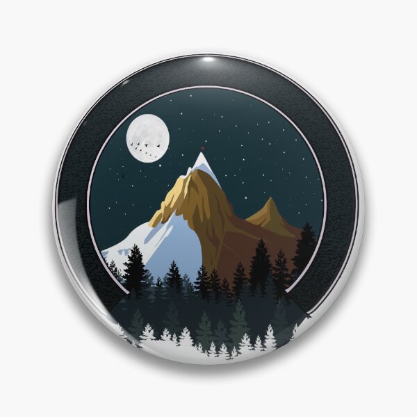 Item preview, mountains in the starlight designed and sold by Art.by.D.