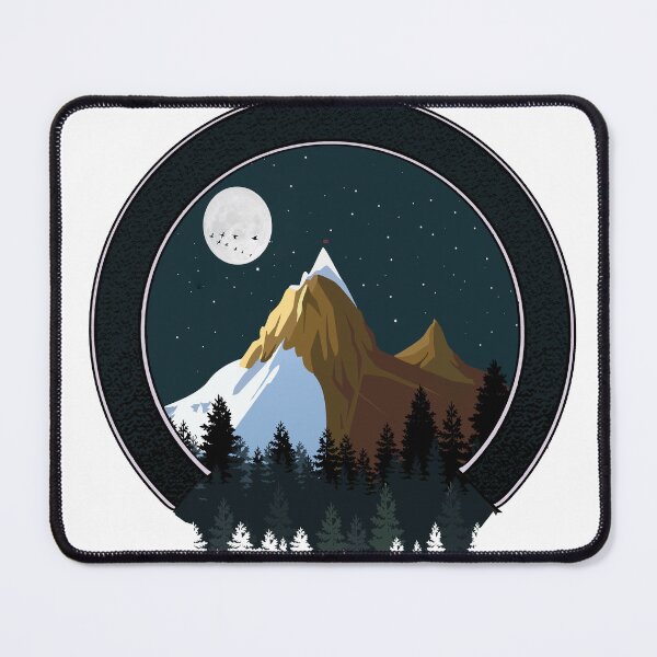 Item preview, mountains in the starlight designed and sold by Art.by.D.