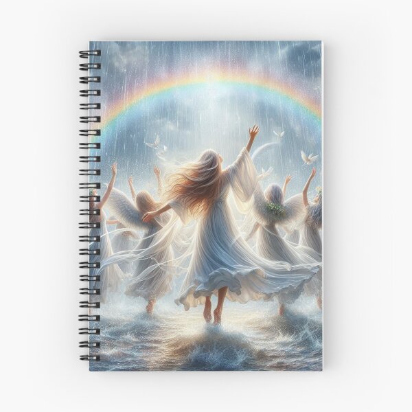 Item preview, Angels dancing in the rain designed and sold by JesusClub.