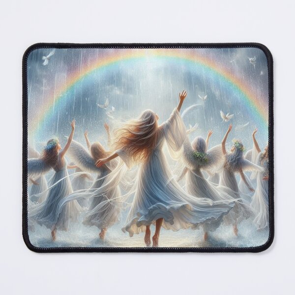Item preview, Angels dancing in the rain designed and sold by JesusClub.