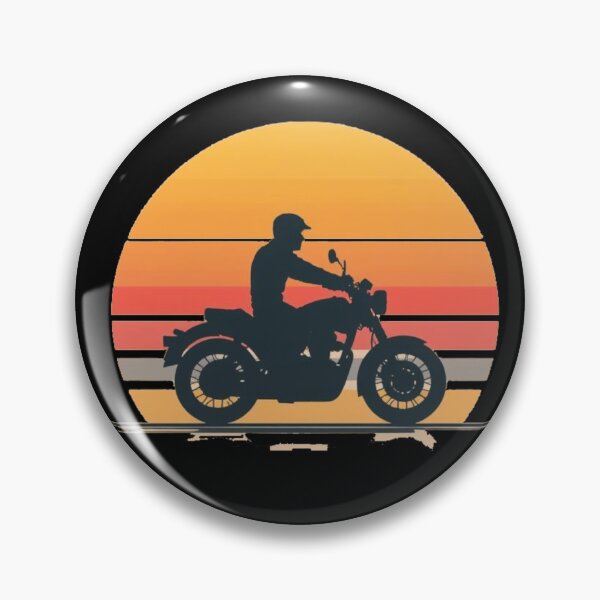 Item preview, Motorcycle Sunset Vintage Vibes designed and sold by Pryntal.