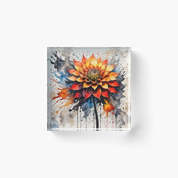 Item preview, Splash Flower, Ai Generated Art   designed and sold by ACC .
