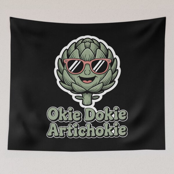 Item preview, Funny Okie Dokie Artichokie Pun Design | Cute Vegetable Humor Gift designed and sold by VividOrganica.