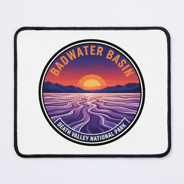 Item preview, Badwater Basin Death Valley National Park Outdoor Wilderness Exploration Nature Trail designed and sold by Simsimah26Parks.