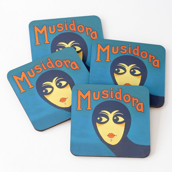 Item preview, Silent movie star Musidora poster designed and sold by stevepaint.