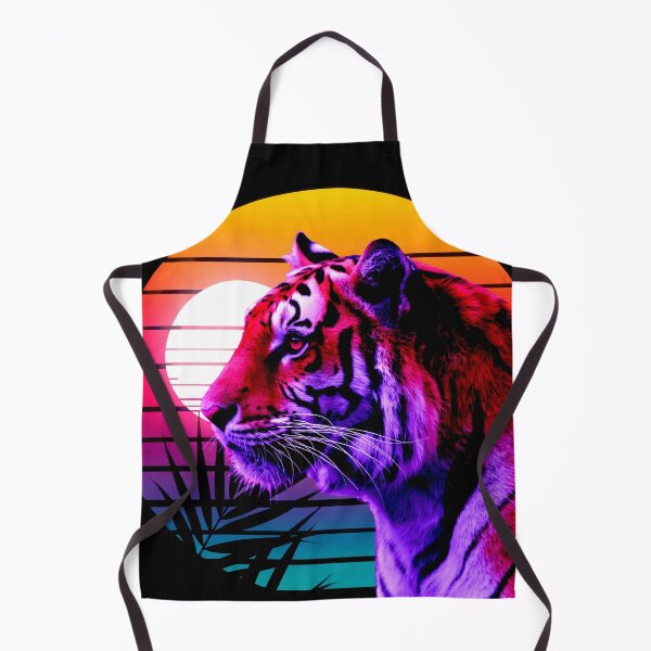 Artikelvorschau, Neontiger im Sonnenuntergang entworfen und verkauft von Exodoi.