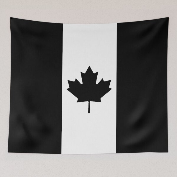 Item preview, Canada: Black Military Flag designed and sold by Jared Davies.