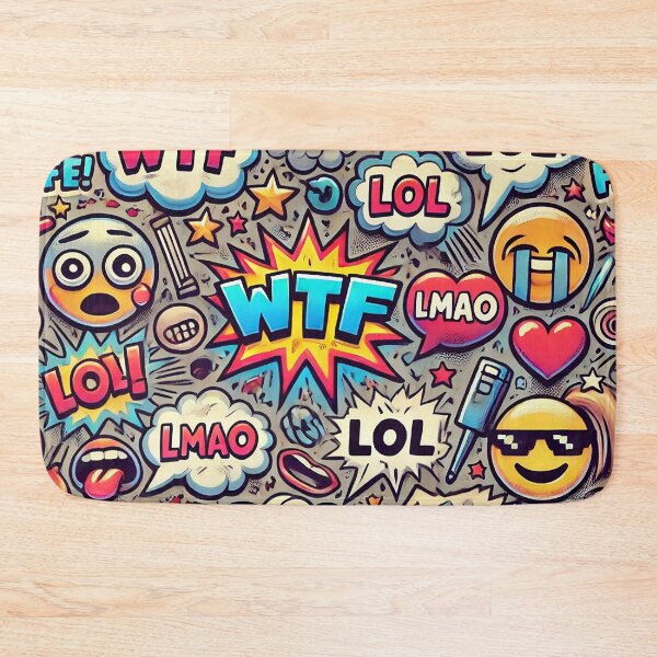 Item preview, Slang Pattern #1 designed and sold by LUWAKKA.