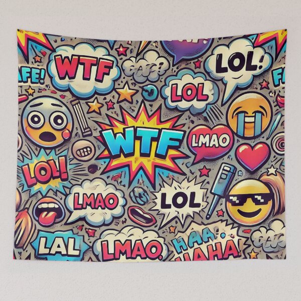 Item preview, Slang Pattern #1 designed and sold by LUWAKKA.