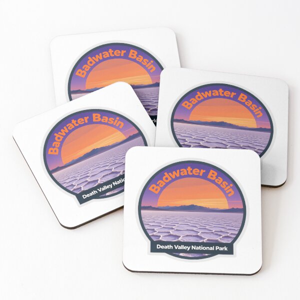 Item preview, Badwater Basin Death Valley National Park Scenic Desert Outdoor Exploration Path designed and sold by Simsimah26Parks.