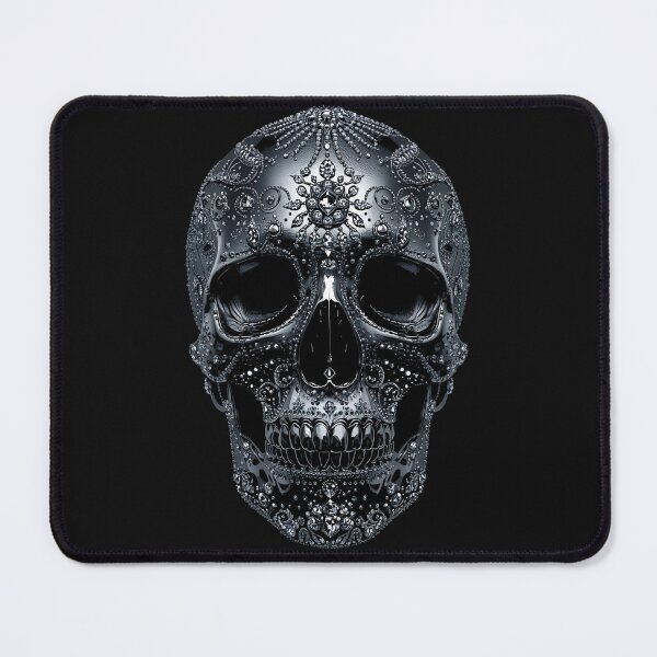 Item preview, Diamond-Studded Black Skull designed and sold by SweetRossel.